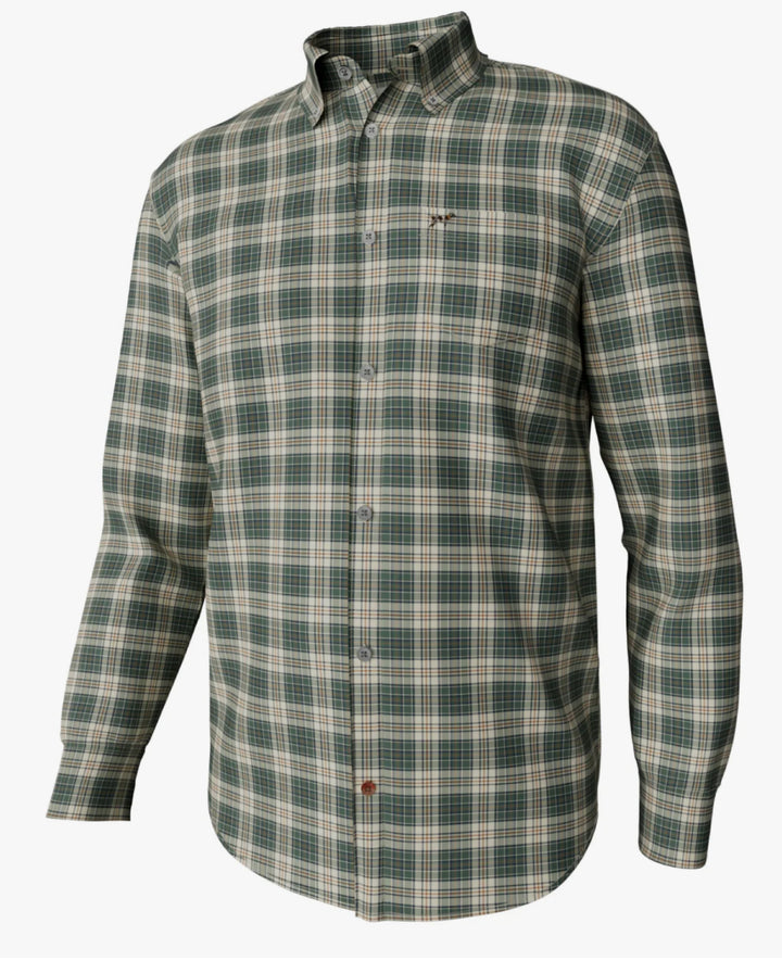 Southern Point “Kingston Plaid Duck Green” Button Down