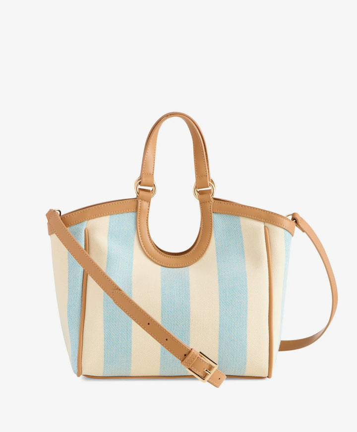 Positano Stripe Mini Tote