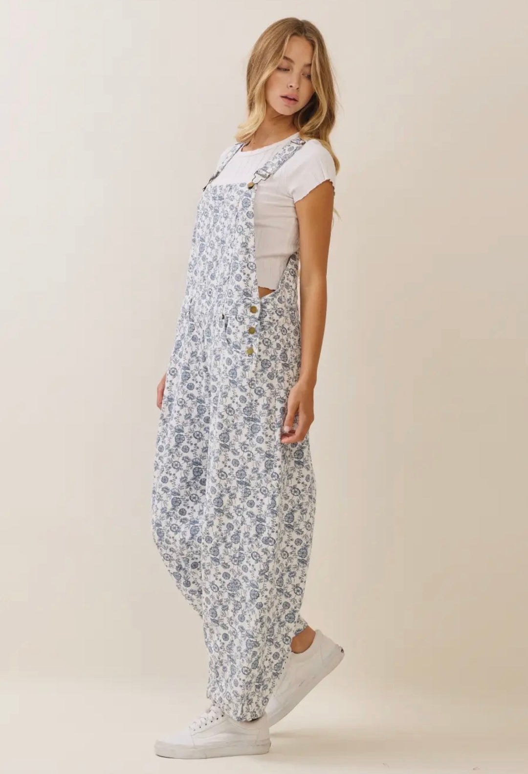 Blue Willow Stroll Overalls