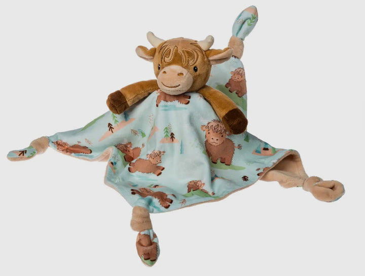 Highland Cow Character Blanket