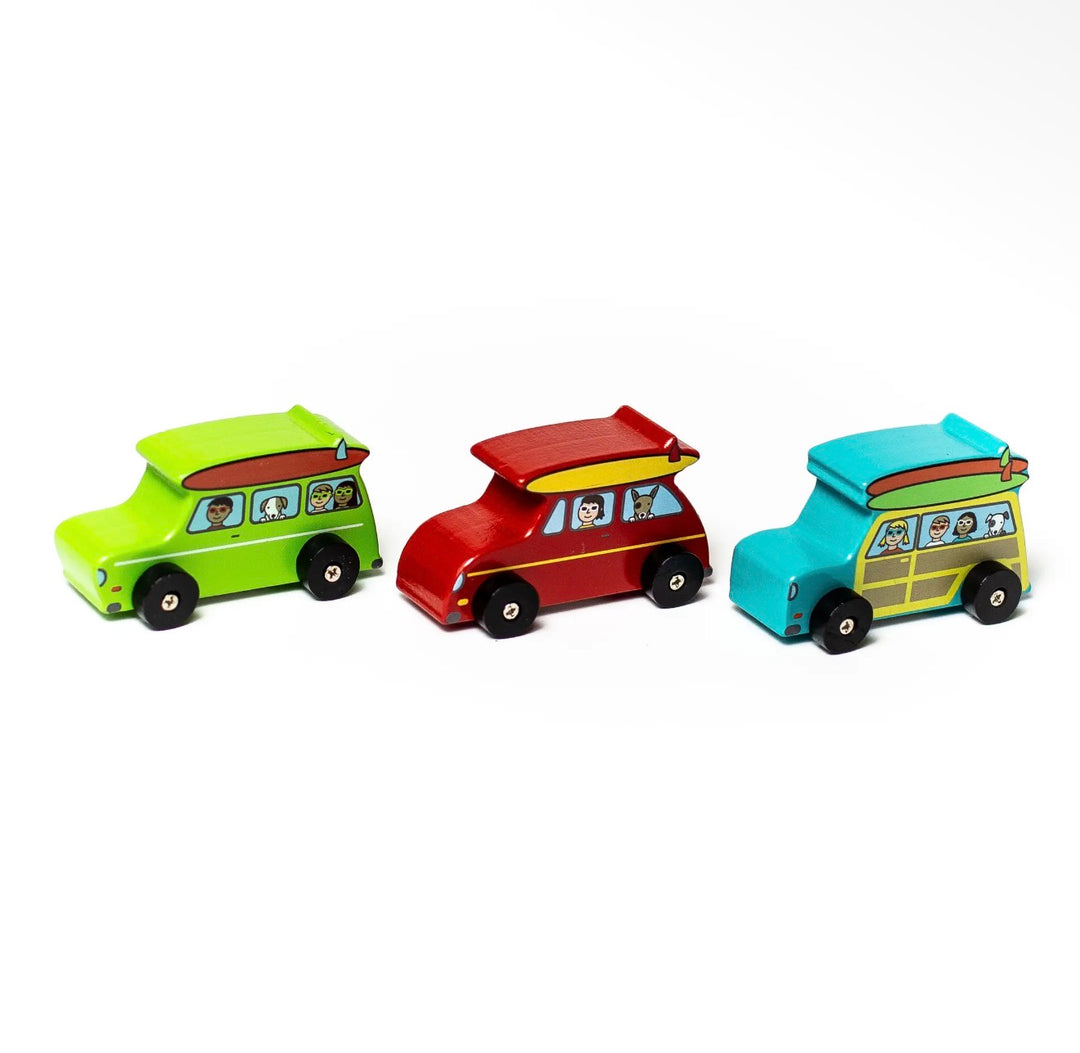 Retro Surfer Pull-Back Vans
