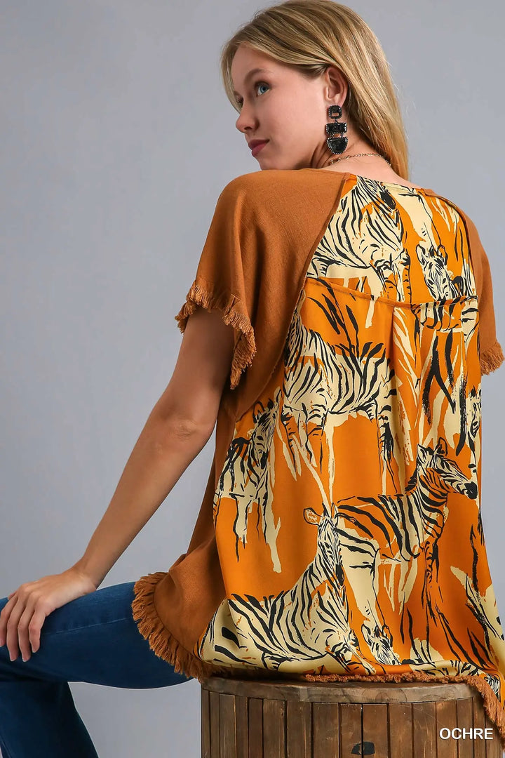 Safari Craze Top