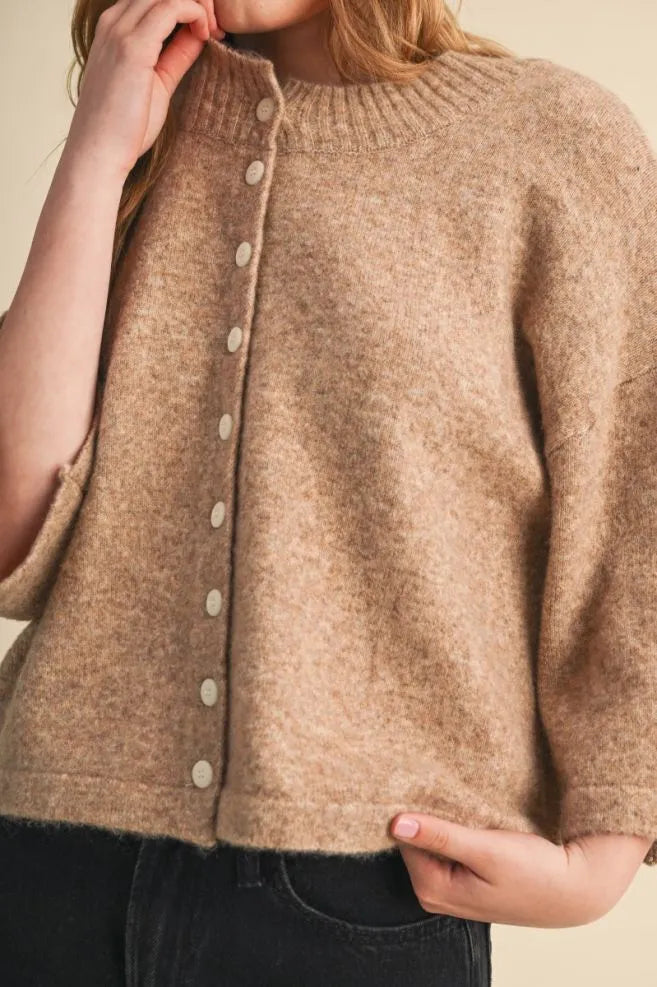 The Ellison Button Cardigan