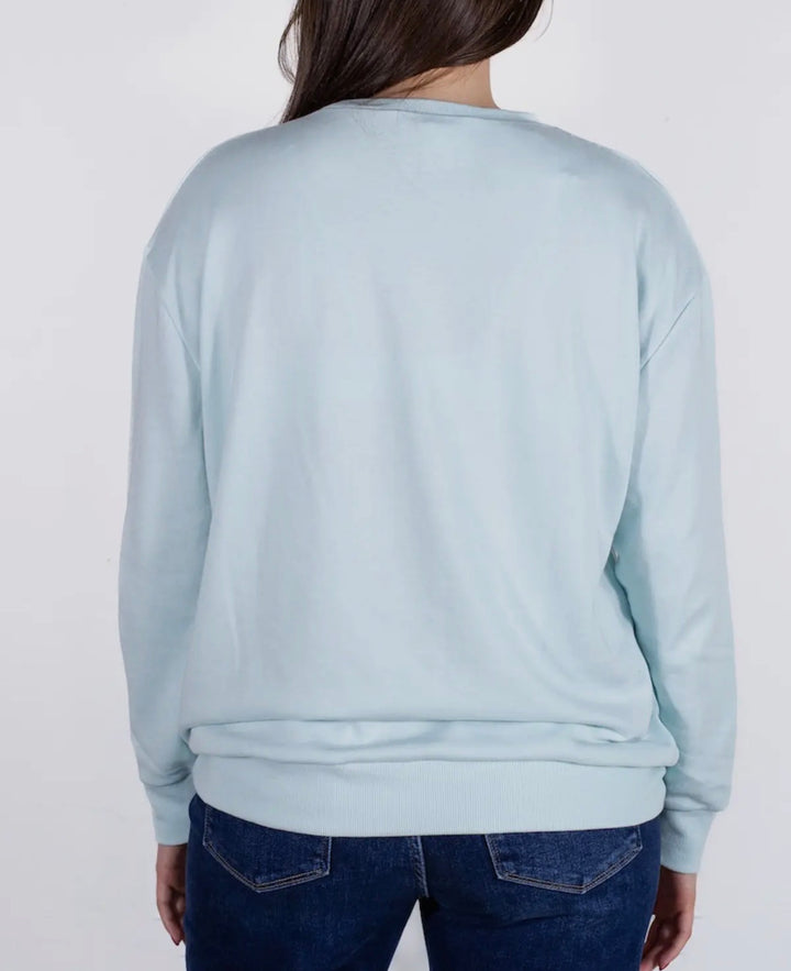 Frosted Fir Embroidered Sweatshirt