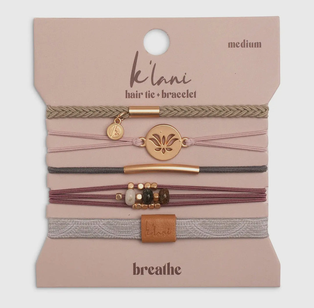 Hair Tie Bracelet Set