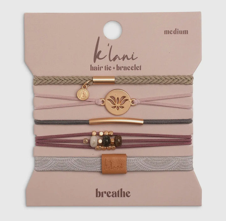 Hair Tie Bracelet Set