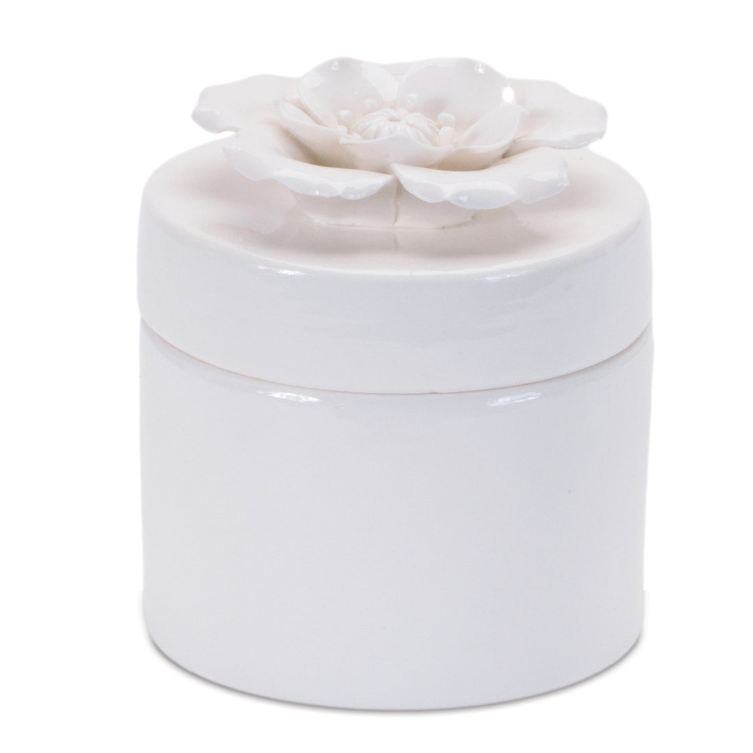 Ivory Bloom Keepsake Boxes