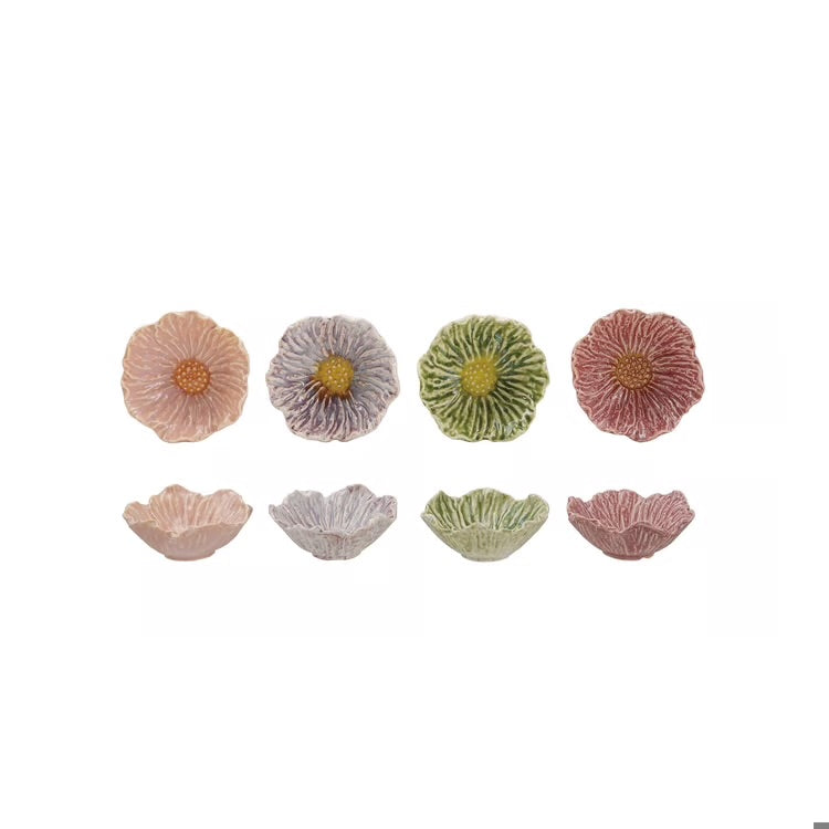 Petite Bloom Stoneware Bowl