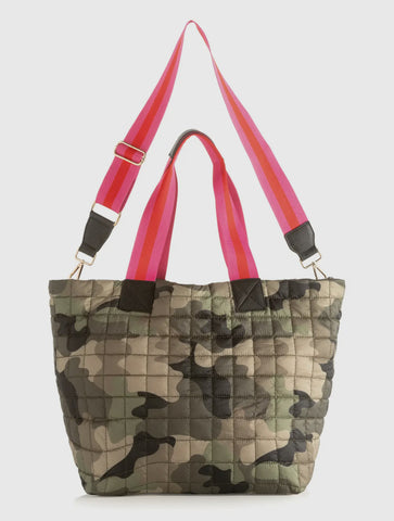 Ezra Camo Tote