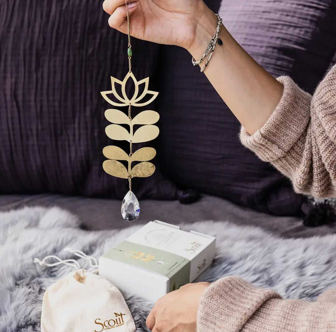 Large Golden Glow Sun Catcher