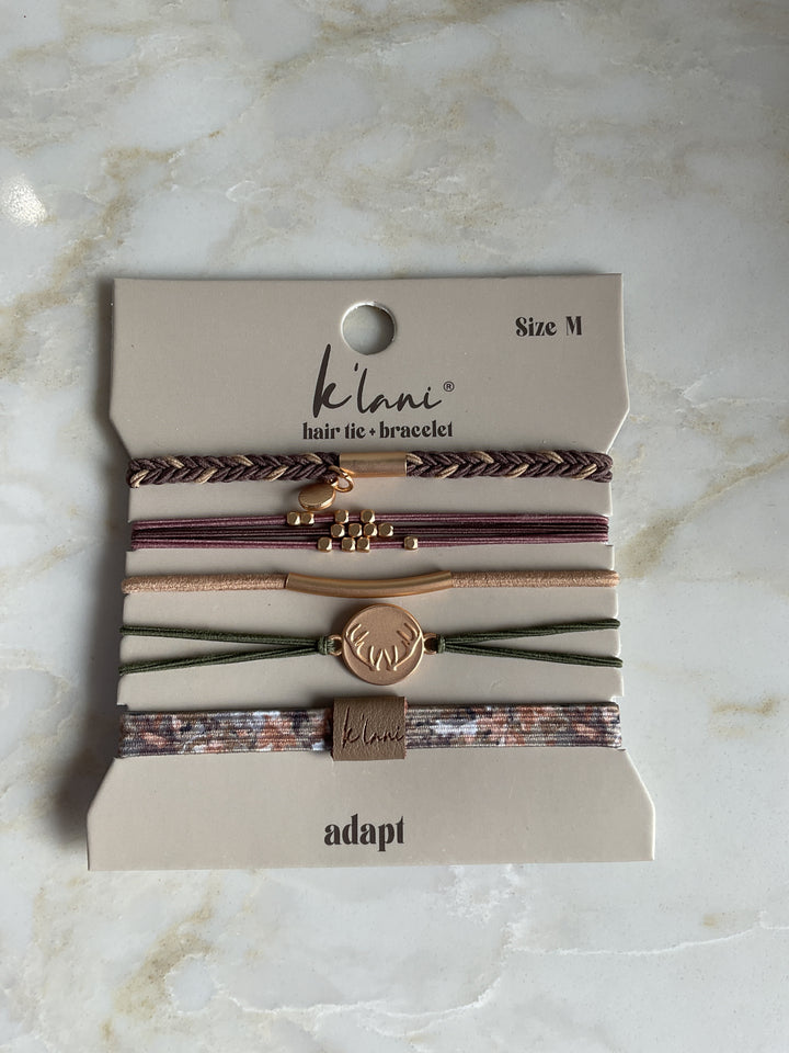 Hair Tie Bracelet Set