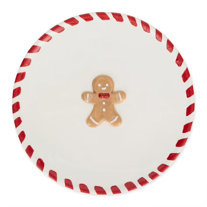 Gingerbread Delight Dessert Plate
