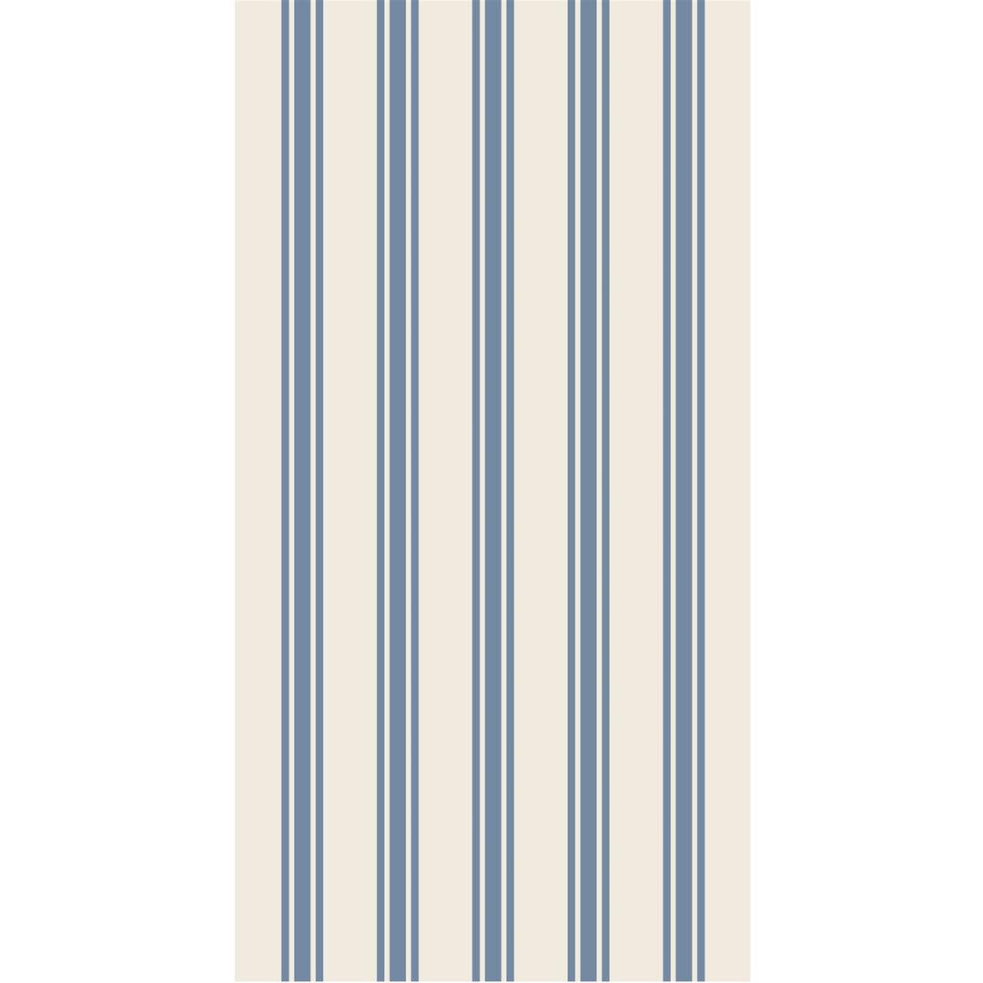 Blue Awning Stripe Guest Napkins