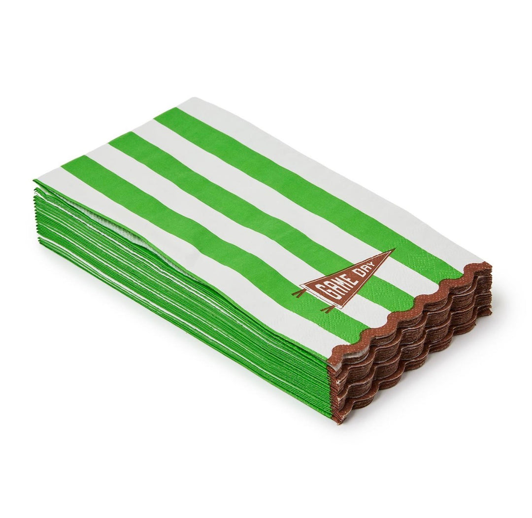 Touchdown Stripe Party Napkins