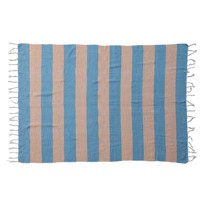60” Cotton Slub Throw