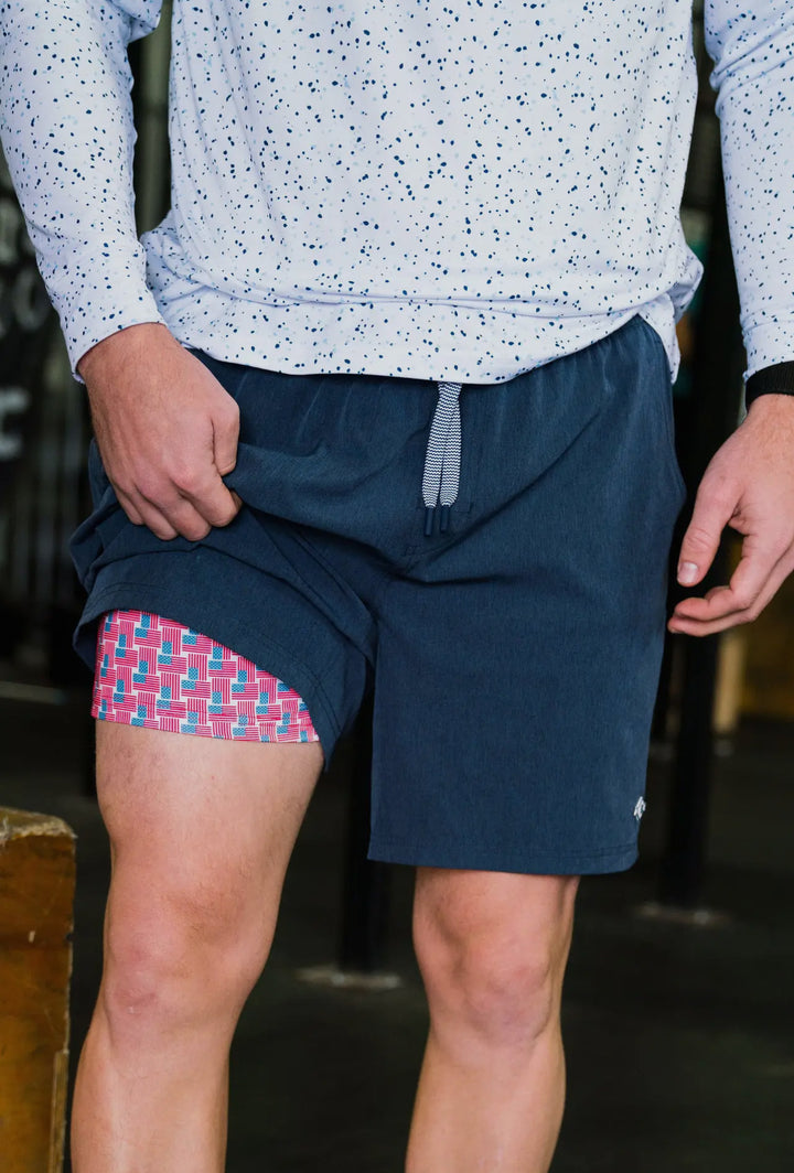 Wear ‘Em Everywhere - Navy American Flag