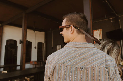 Genuine Leather Sunglass Strap