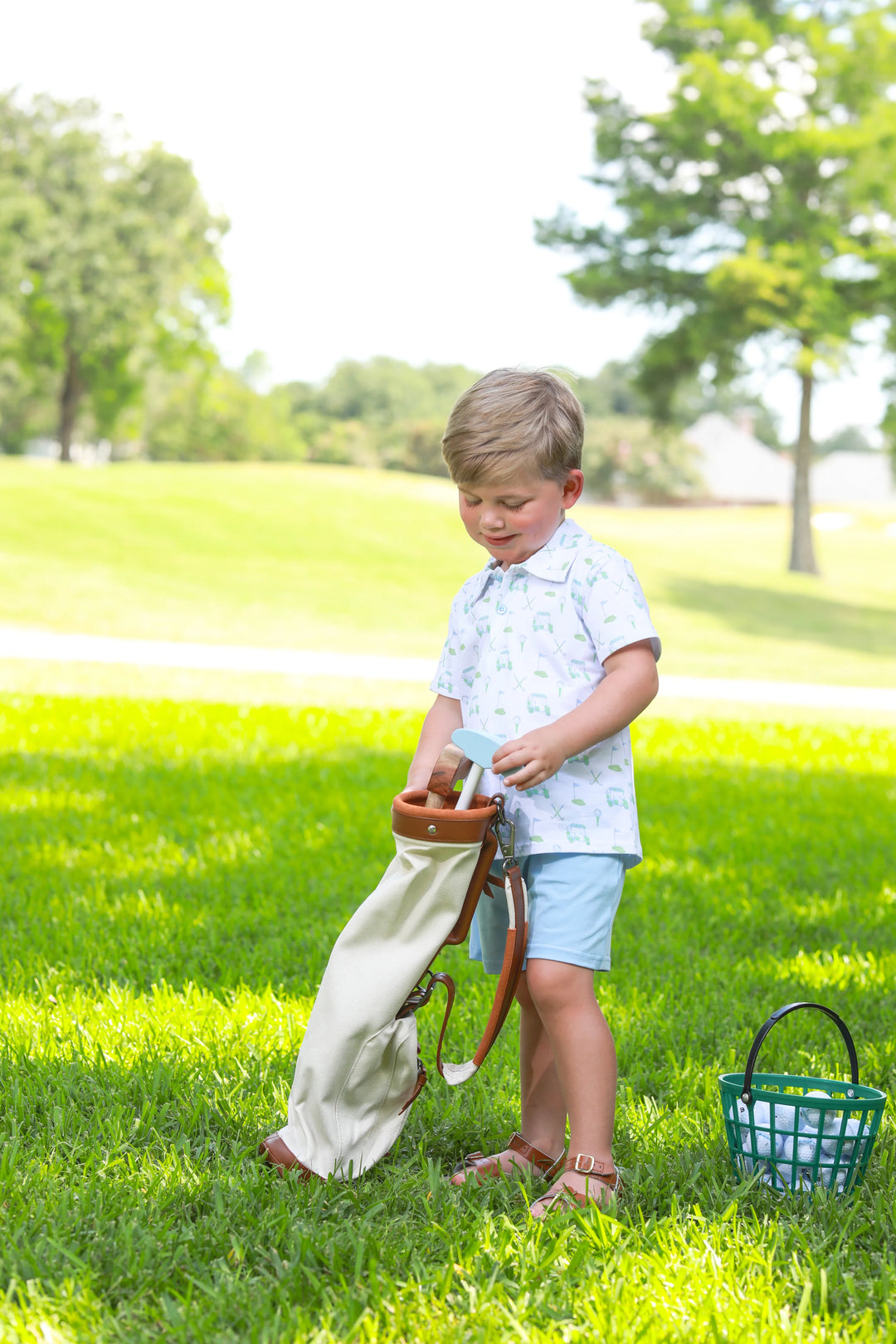 Little Links Collection – Boys Short Set