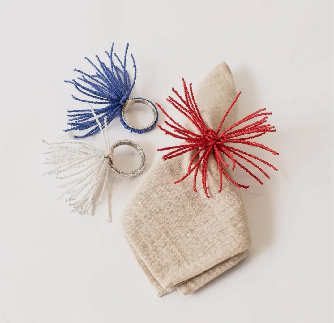 Beaded Burst Napkin Ring