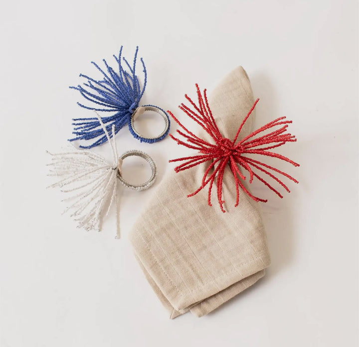 Beaded Burst Napkin Ring