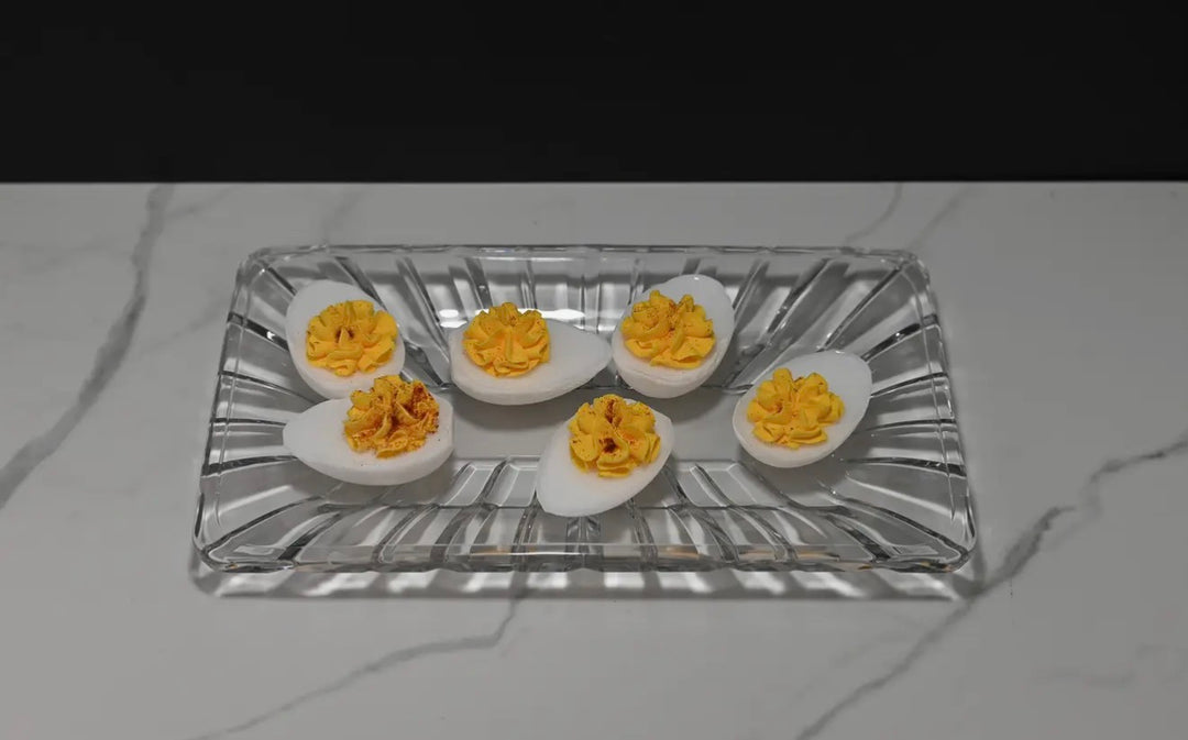 Classic Faux Deviled Eggs – Set of 6