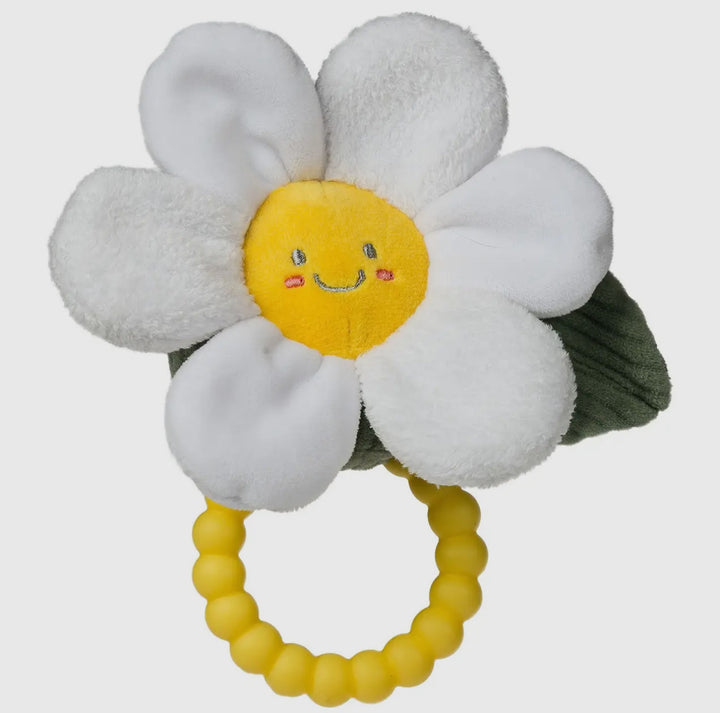 Daisy Rattle Teether