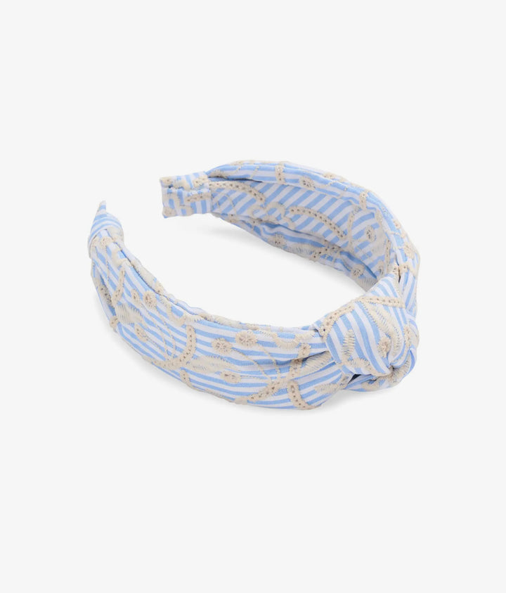 Seaside Eyelet Knot Headband