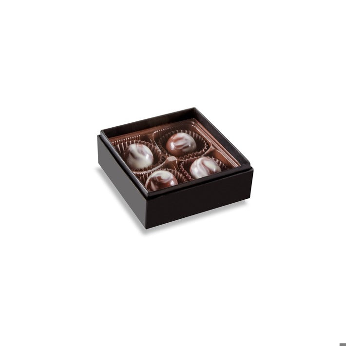 Bourbon Balls – 4 Piece Chocolate Box