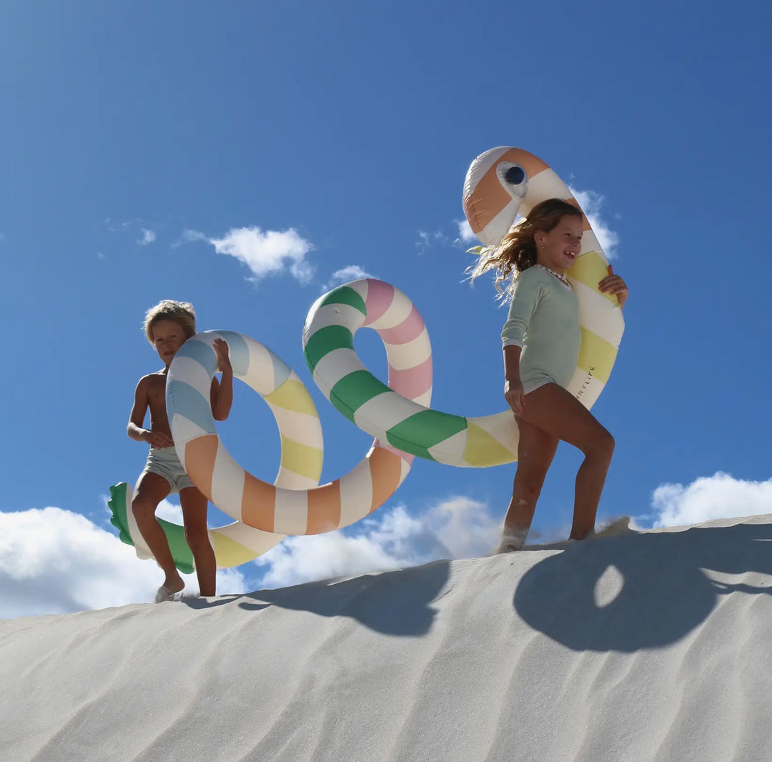 Sorbet Stripe Giant Inflatable Pool Noodle