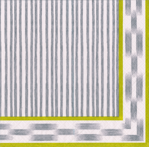 Caspari Tailored Stripe Napkins