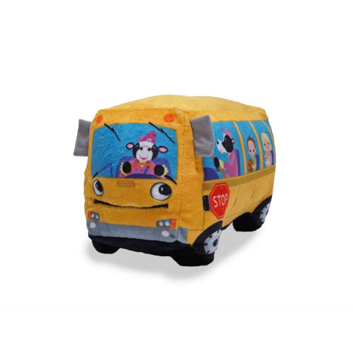 Wheelie Animated School Bus Plush
