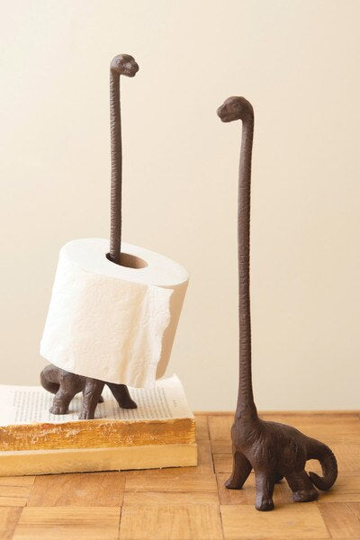 The Long Neck Dino Paper Towel Holder