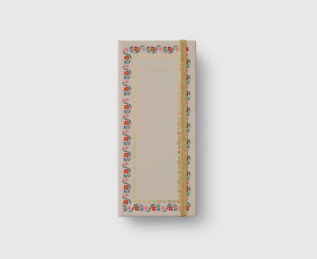 Folk Floral Sticky Note Folio