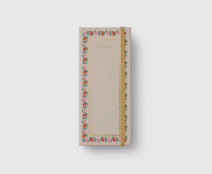 Folk Floral Sticky Note Folio
