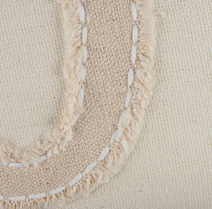 XOXO Textured Lumbar Pillow