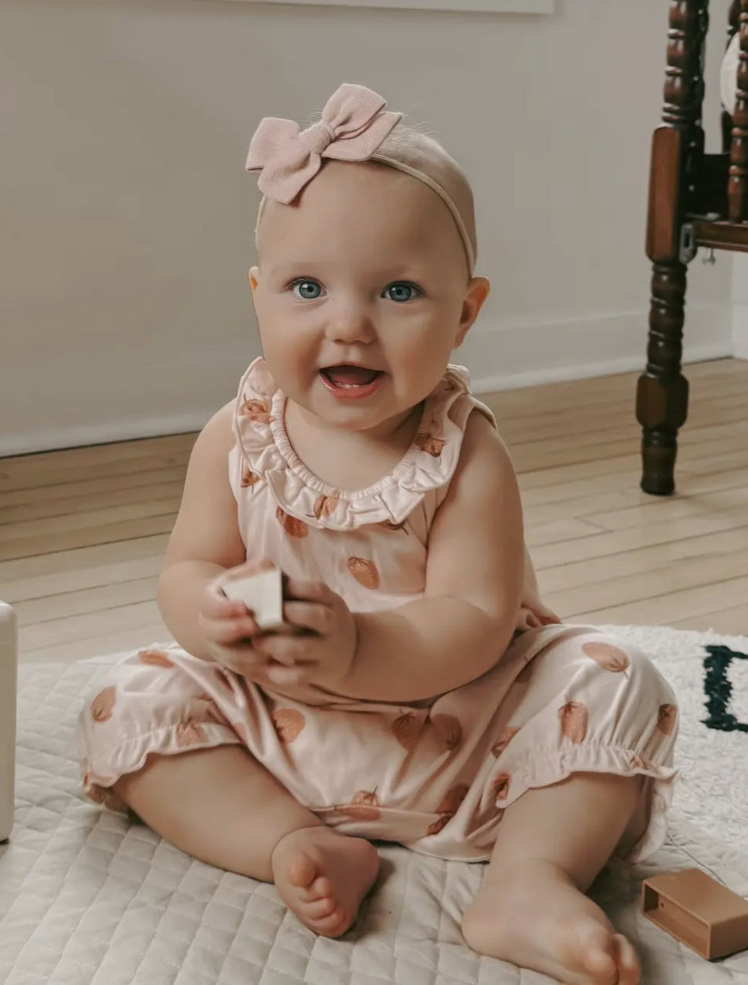 Strawberry Bubble Romper