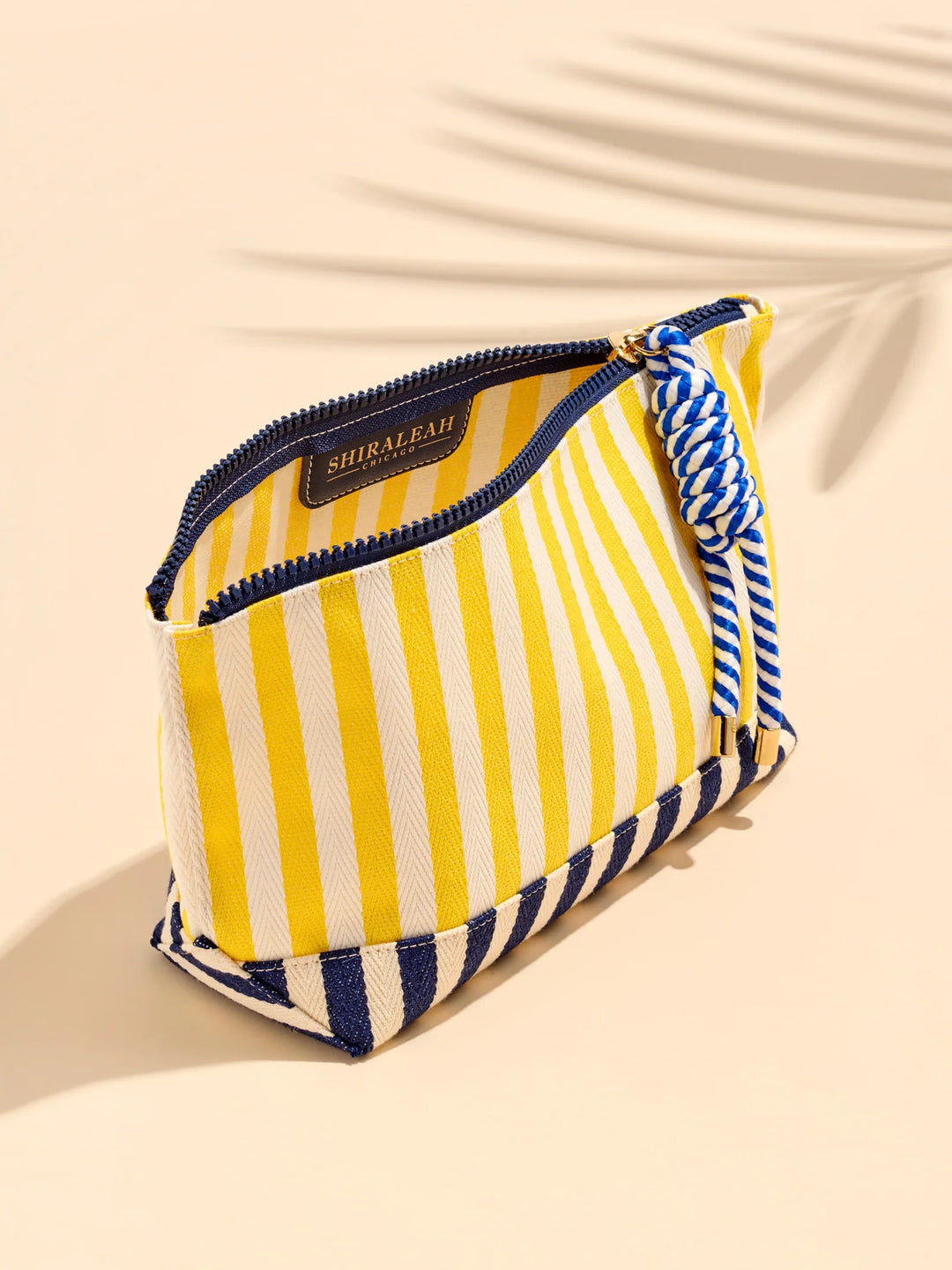 Sunshine Harbor Stripe Pouch