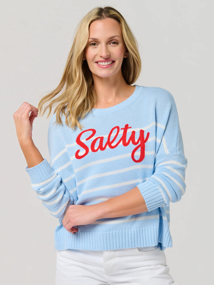 Salty Breeze Sweater Blue