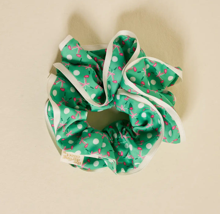 Tee Time Ruffle Scrunchie