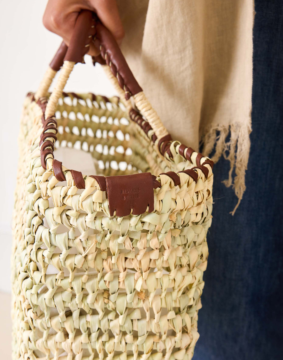 The Bazaar Straw Tote