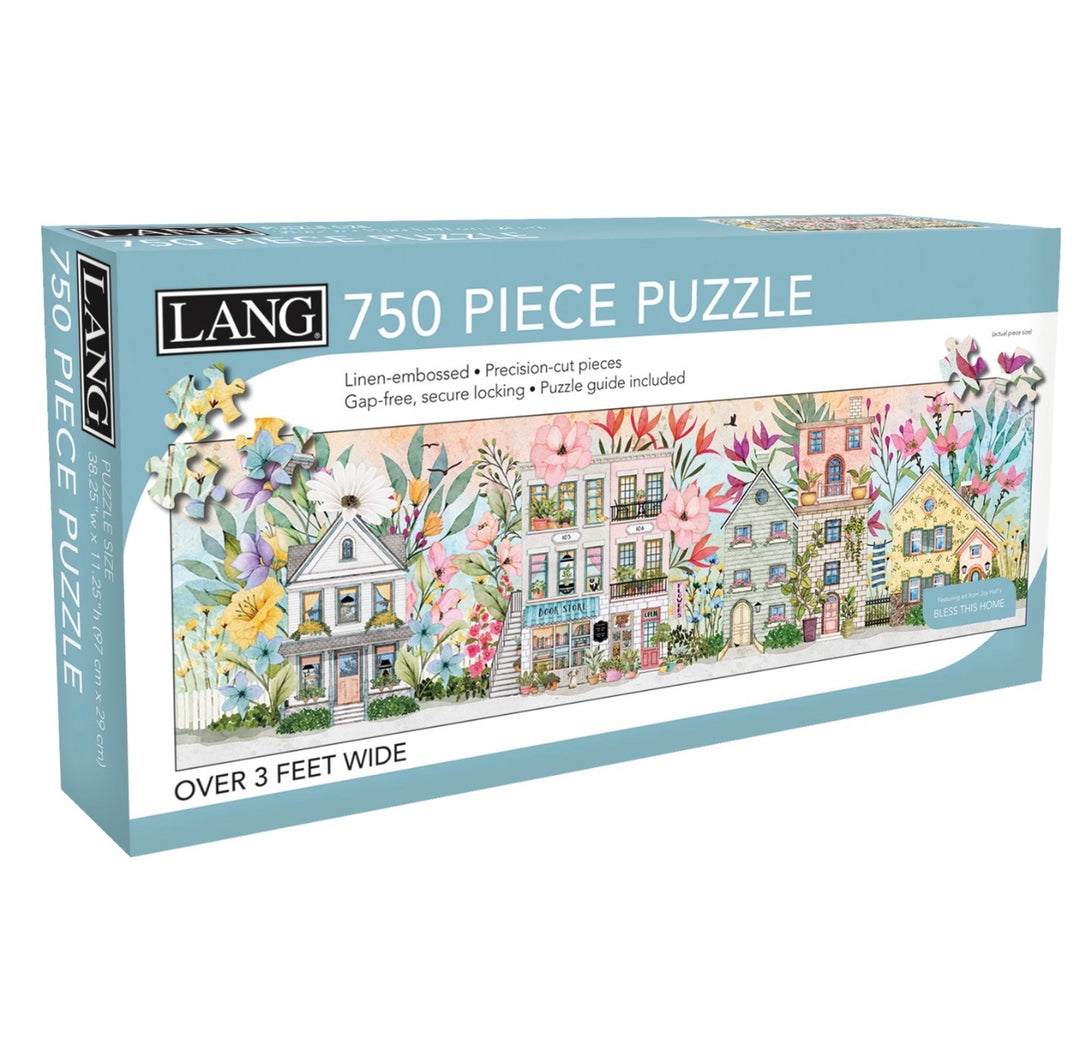 Bless This Home 750-Piece Panoramic Puzzle by LANG