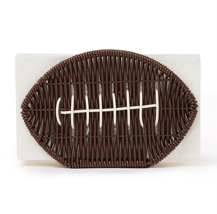 Wicker Touchdown Napkin Holder