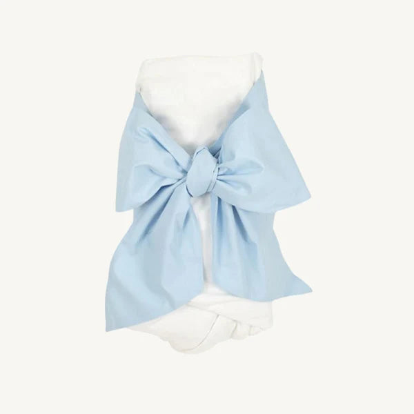 TBBC Bow Swaddle® – Buckhead Blue