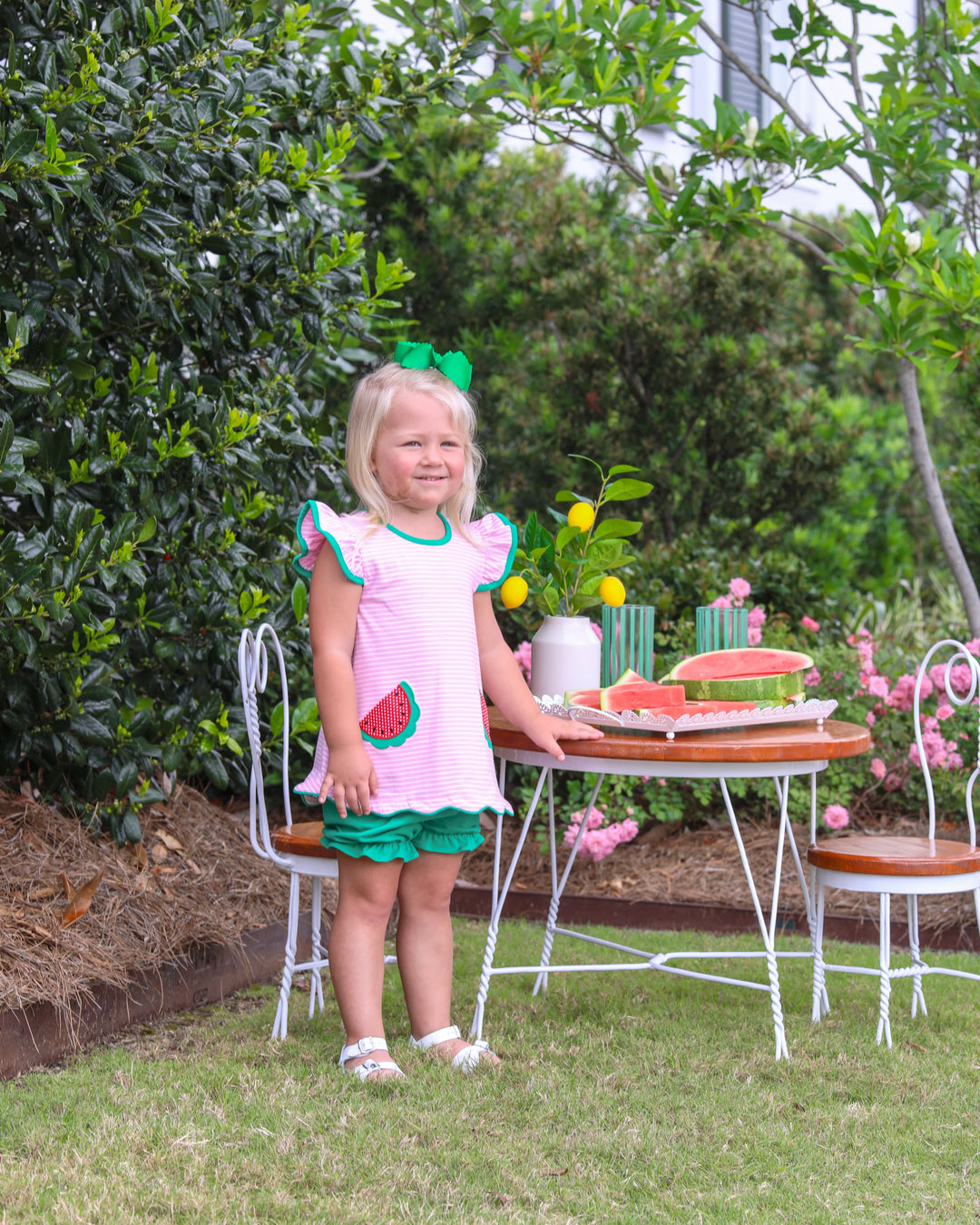 Sweet Slice Ruffle Short Set