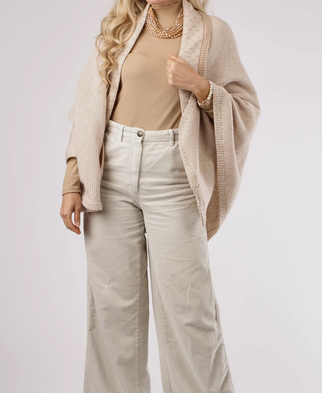 Luxe Textured Knit Wrap