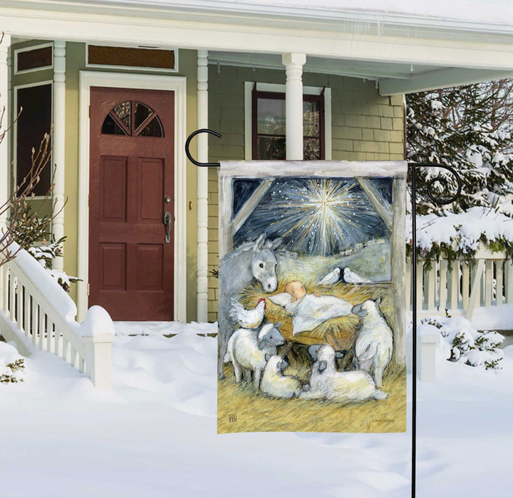 Star of Bethlehem Garden Flag