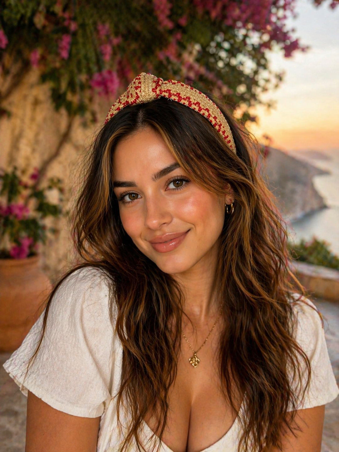 Sunset Coast Knot Headband