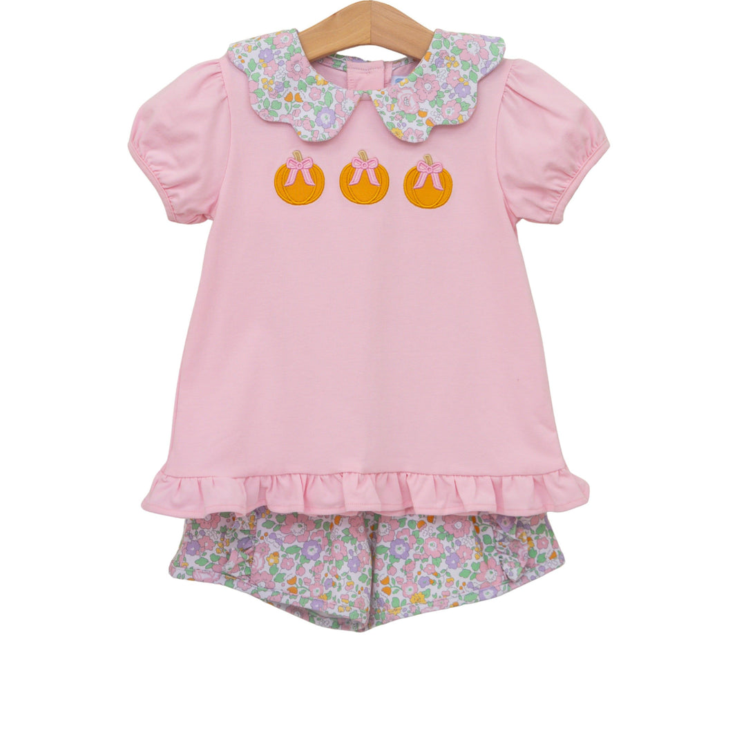 Pretty Pumpkin Patch Short Set