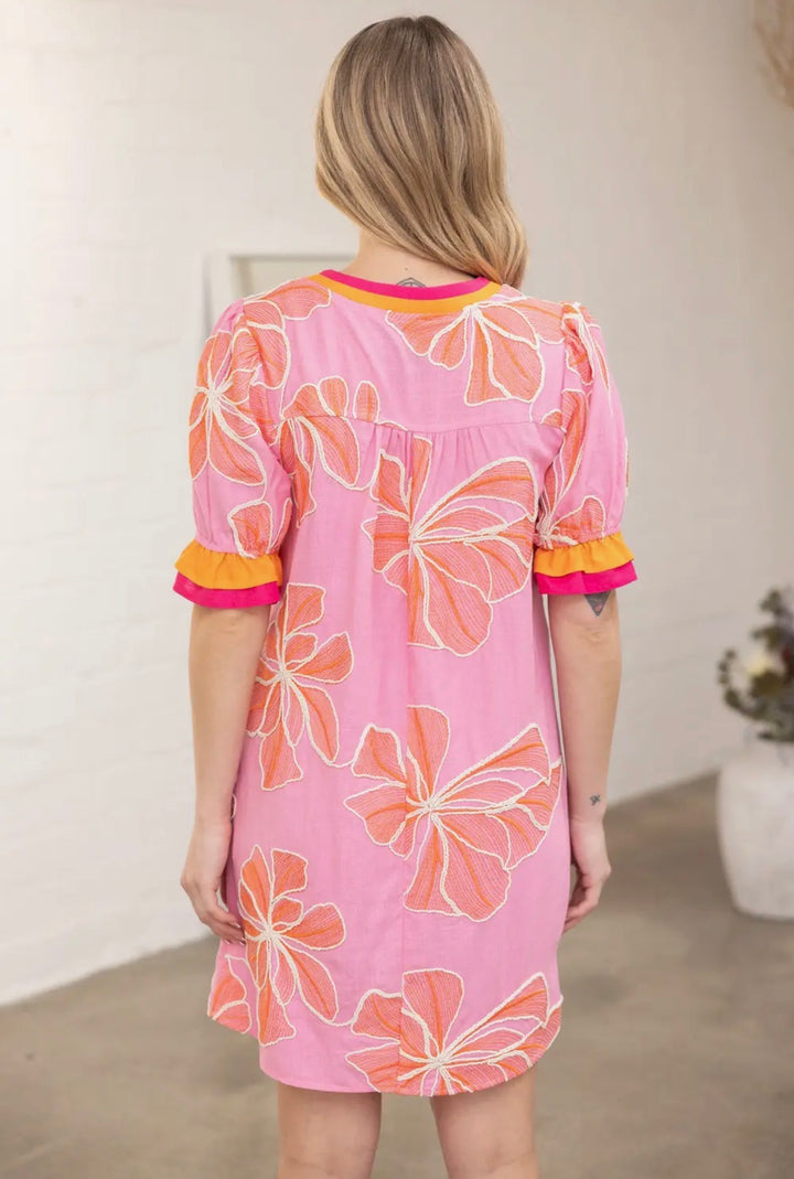 Pink Petal Pop Dress