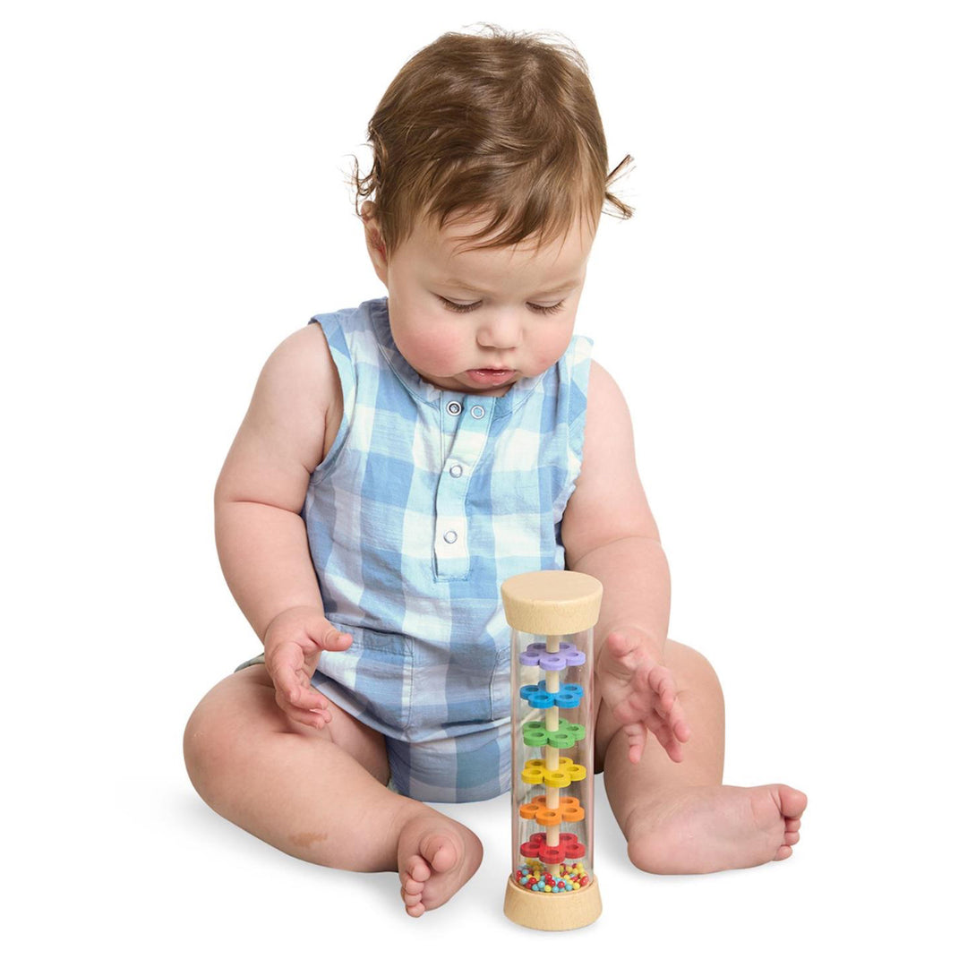 Wooden Rainbow Sensory Spinner